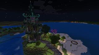 Screenshot of the Minecraft Bedrock Marketplace product Sculk Village created by JFCrafters.