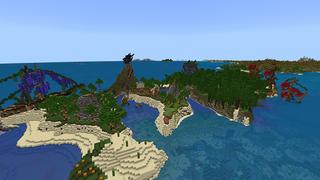 Screenshot of the Minecraft Bedrock Marketplace product Shipwreck Bay created by JFCrafters.