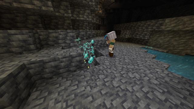 Screenshot of the Minecraft Bedrock Marketplace product Smart Tools Add-On created by JFCrafters.