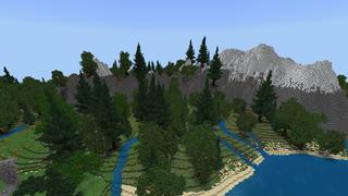 Screenshot of the Minecraft Bedrock Marketplace product Snake Island created by JFCrafters.