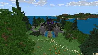 Screenshot of the Minecraft Bedrock Marketplace product Snake Island created by JFCrafters.