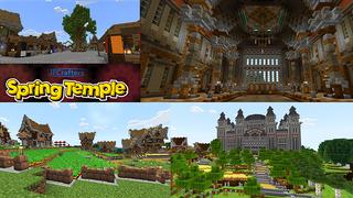 Thumbnail of the Minecraft Bedrock Marketplace product Spring Temple created by JFCrafters.