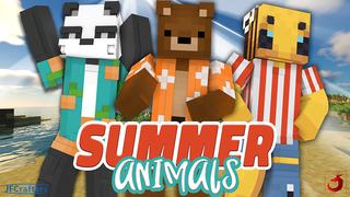 Thumbnail of the Minecraft Bedrock Marketplace product Summer Animals created by JFCrafters.