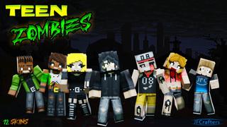 Thumbnail of the Minecraft Bedrock Marketplace product Teen Zombies created by JFCrafters.