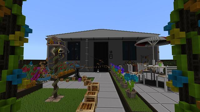 Screenshot of the Minecraft Bedrock Marketplace product Through The house created by JFCrafters.
