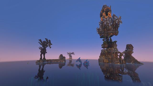 Screenshot of the Minecraft Bedrock Marketplace product Tower Of Nija created by JFCrafters.