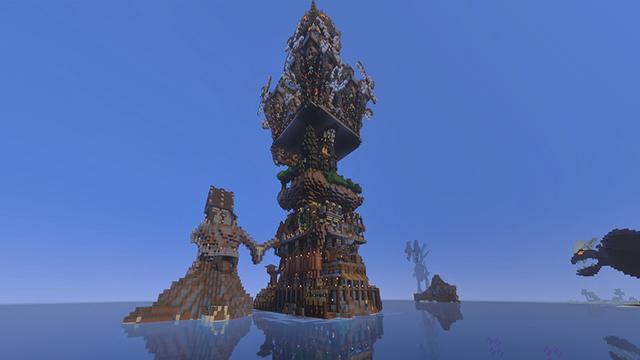 Screenshot of the Minecraft Bedrock Marketplace product Tower Of Nija created by JFCrafters.