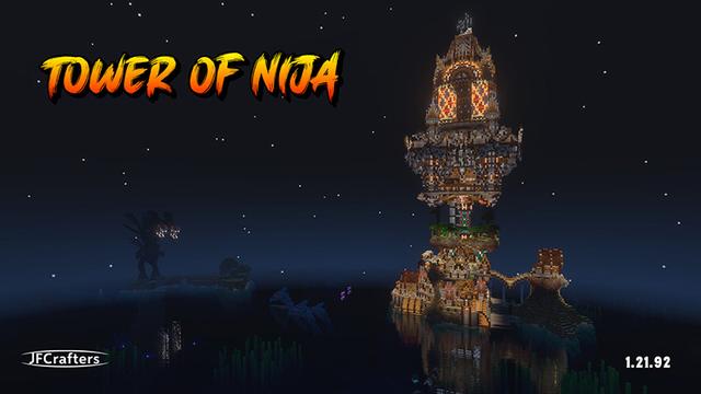 Thumbnail of the Minecraft Bedrock Marketplace product Tower Of Nija created by JFCrafters.