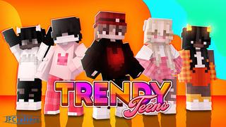Thumbnail of the Minecraft Bedrock Marketplace product Trendy Teens created by JFCrafters.