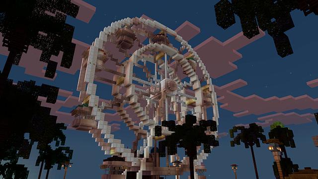Screenshot of the Minecraft Bedrock Marketplace product Vacation Getaway created by JFCrafters.