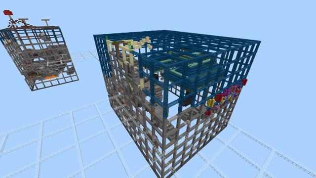 Screenshot of the Minecraft Bedrock Marketplace product Abstraction: GRID created by Jigarbov Productions.