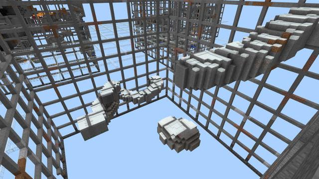 Screenshot of the Minecraft Bedrock Marketplace product Abstraction: GRID created by Jigarbov Productions.
