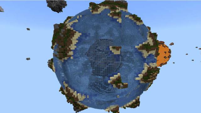 Screenshot of the Minecraft Bedrock Marketplace product Abstraction: SOLAR created by Jigarbov Productions.
