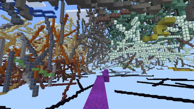 Screenshot of the Minecraft Bedrock Marketplace product Abstraction: VECTOR created by Jigarbov Productions.