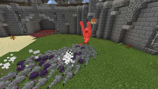 Screenshot of the Minecraft Bedrock Marketplace product Monster Battle Arena created by Jigarbov Productions.