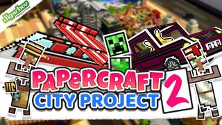 Thumbnail of the Minecraft Bedrock Marketplace product Papercraft 2: Stadtprojekt created by Jigarbov Productions.