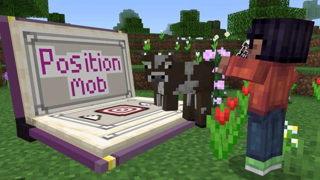 Screenshot of the Minecraft Bedrock Marketplace product Papercraft Mob Stickers Add-On created by Jigarbov Productions.