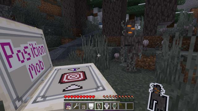 Screenshot of the Minecraft Bedrock Marketplace product Papercraft Mob Stickers Add-On created by Jigarbov Productions.
