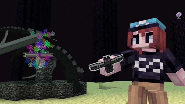 Screenshot of the Minecraft Bedrock Marketplace product Papercraft Mob Stickers Add-On created by Jigarbov Productions.