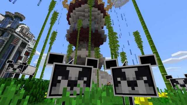 Screenshot of the Minecraft Bedrock Marketplace product Papercraft Survival created by Jigarbov Productions.