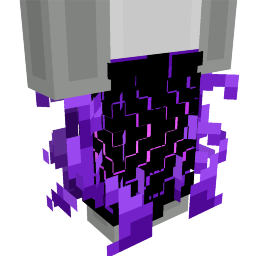 Thumbnail of the Minecraft Bedrock Marketplace product Purple Fire Pants created by Jigarbov Productions.
