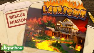 Thumbnail of the Minecraft Bedrock Marketplace product Rescue Mission : Lava Town created by Jigarbov Productions.