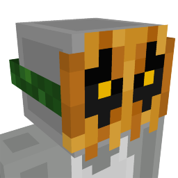 Thumbnail of the Minecraft Bedrock Marketplace product Spooky Pumpkin Mask created by Jigarbov Productions.