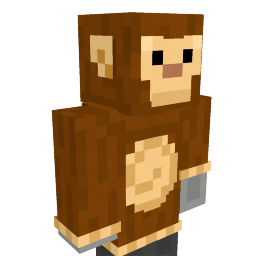 Thumbnail of the Minecraft Bedrock Marketplace product Funky Monkey Sweater created by Jolicraft.