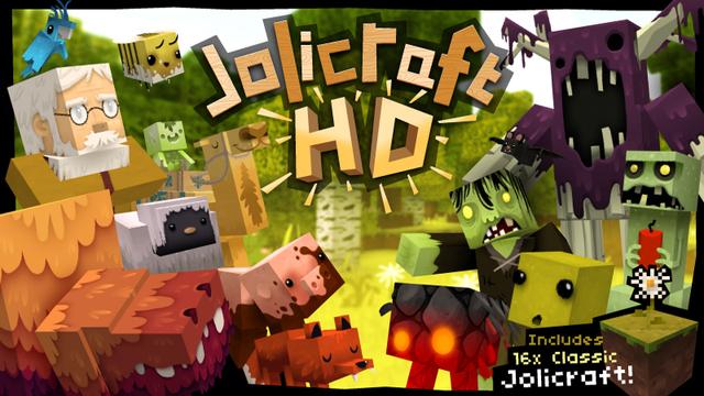 Thumbnail of the Minecraft Bedrock Marketplace product Jolicraft HD created by Jolicraft.