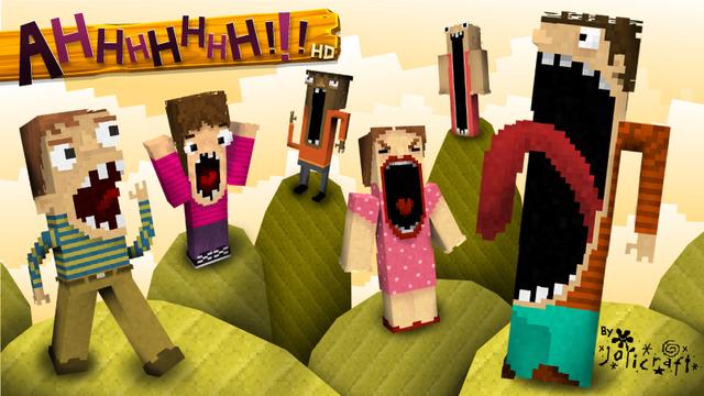 Thumbnail of the Minecraft Bedrock Marketplace product Jolicraft's AHHHHHHH!!! HD created by Jolicraft.
