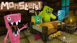 Thumbnail of the Minecraft Bedrock Marketplace product Jolicraft's Monsters! HD created by Jolicraft.