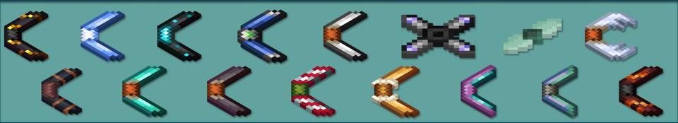 Panorama of the Minecraft Bedrock Marketplace product Boomerangs Add-On created by JWolf Creations.