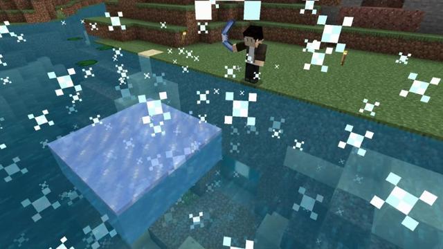 Screenshot of the Minecraft Bedrock Marketplace product Boomerangs Add-On created by JWolf Creations.