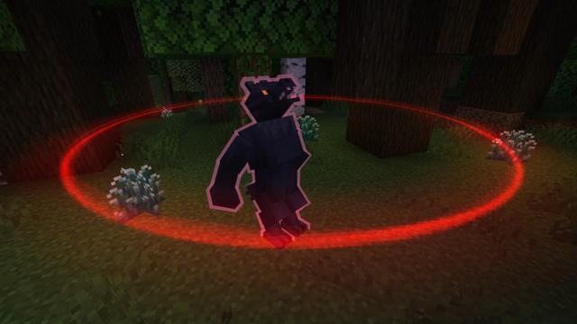 Screenshot of the Minecraft Bedrock Marketplace product LycanForge Add-On created by JWolf Creations.