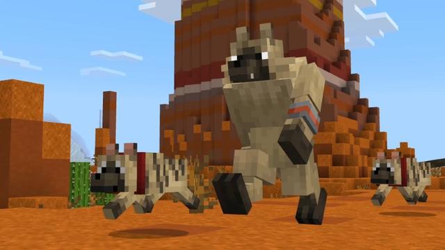 Screenshot of the Minecraft Bedrock Marketplace product LycanForge Add-On created by JWolf Creations.