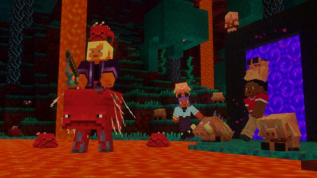 Screenshot of the Minecraft Bedrock Marketplace product Tiny Takeover: Mini Mania created by JWolf Creations.