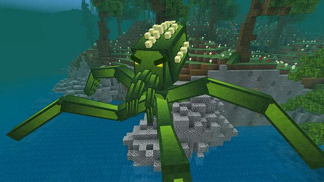 Screenshot of the Minecraft Bedrock Marketplace product 100 Days Kraken Island! created by KA Studios.