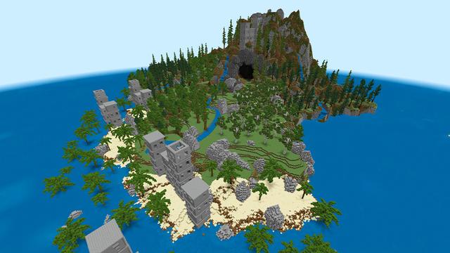 Screenshot of the Minecraft Bedrock Marketplace product 100 Days Kraken Island! created by KA Studios.