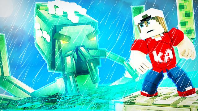 Thumbnail of the Minecraft Bedrock Marketplace product 100 Days Kraken Island! created by KA Studios.