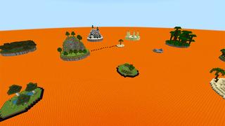 Screenshot of the Minecraft Bedrock Marketplace product 100 Days: Lava Survival created by KA Studios.