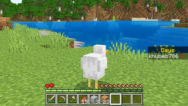 Screenshot of the Minecraft Bedrock Marketplace product 100 Days MORPH created by KA Studios.