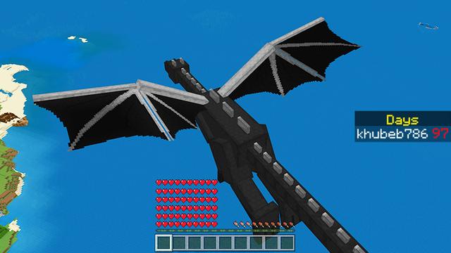 Screenshot of the Minecraft Bedrock Marketplace product 100 Days MORPH created by KA Studios.