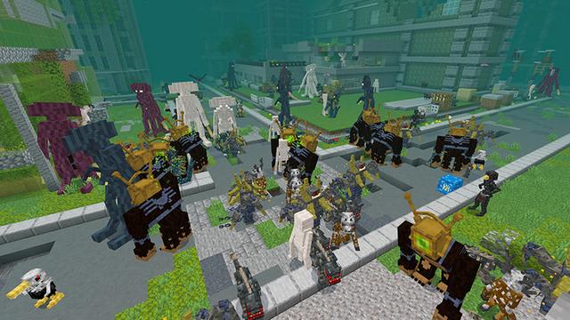 Screenshot of the Minecraft Bedrock Marketplace product 100 Days Parasite! created by KA Studios.