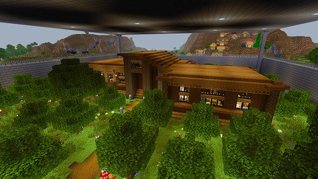 Screenshot of the Minecraft Bedrock Marketplace product 100 Days TOXIC Rain created by KA Studios.