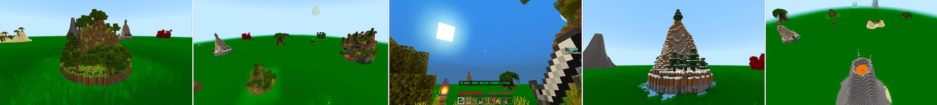 Panorama of the Minecraft Bedrock Marketplace product 100 Days TOXIC! created by KA Studios.