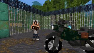 Screenshot of the Minecraft Bedrock Marketplace product 100 Days Zombie Apocalypse! created by KA Studios.
