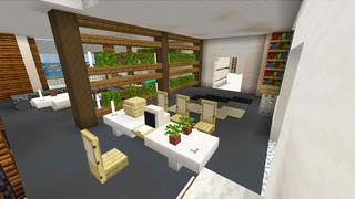 Screenshot of the Minecraft Bedrock Marketplace product 2022 Modern Mansion created by KA Studios.