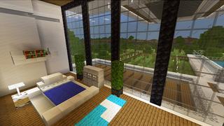 Screenshot of the Minecraft Bedrock Marketplace product 2022 Modern Mansion created by KA Studios.