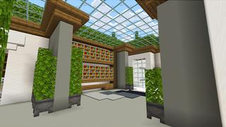 Screenshot of the Minecraft Bedrock Marketplace product 2022 Modern Mansion created by KA Studios.
