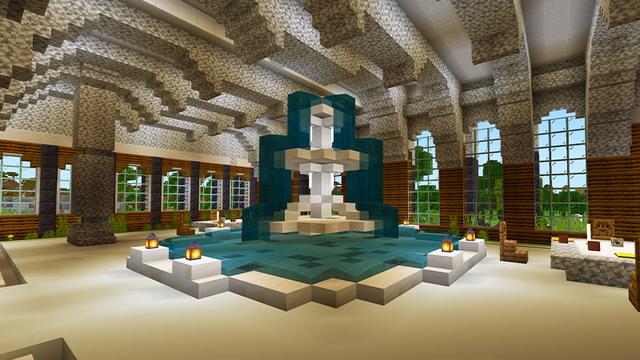 Screenshot of the Minecraft Bedrock Marketplace product 2024 Modern Mansion created by KA Studios.
